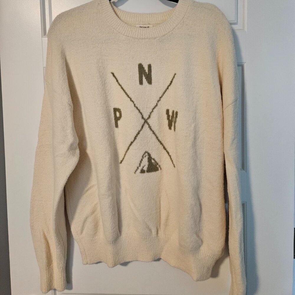 PNW Ivory Sweater XL